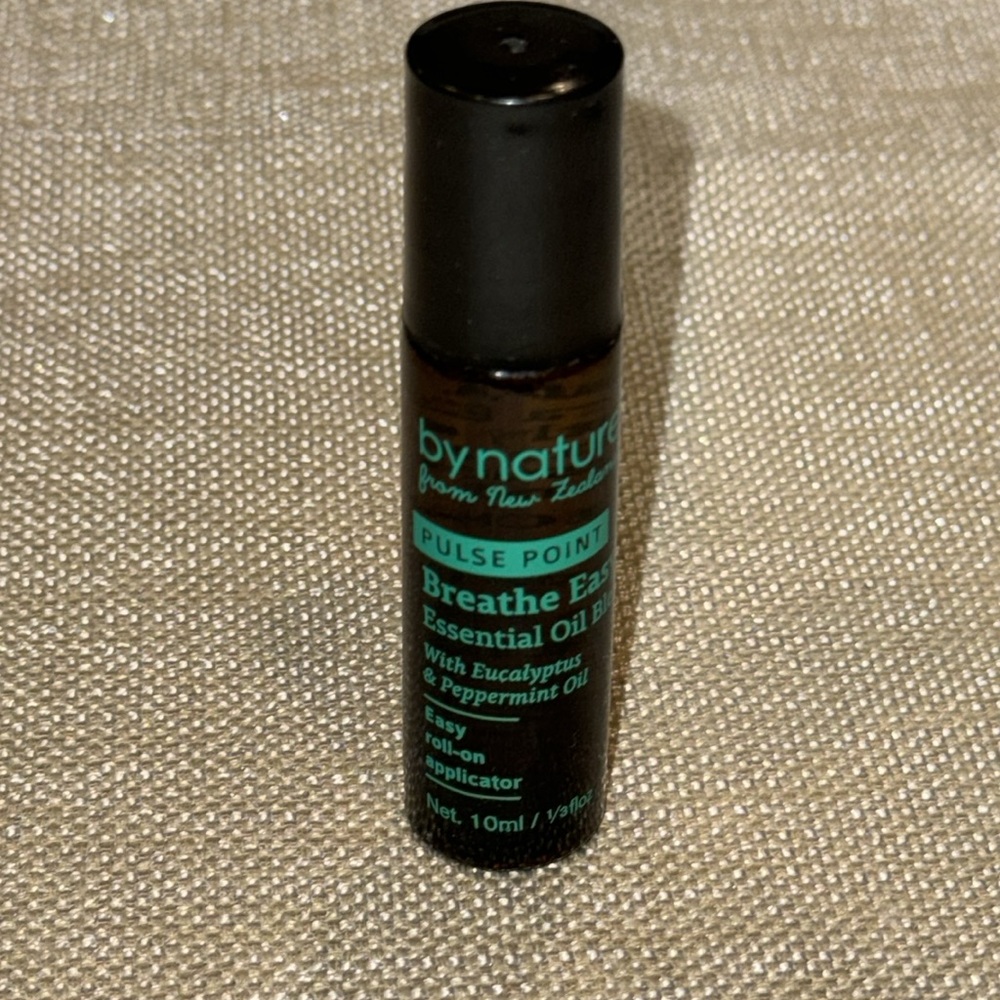 By Nature from New Zealand Pulse Point Breathe Easy Essential Oil Blend, 1/3 oz